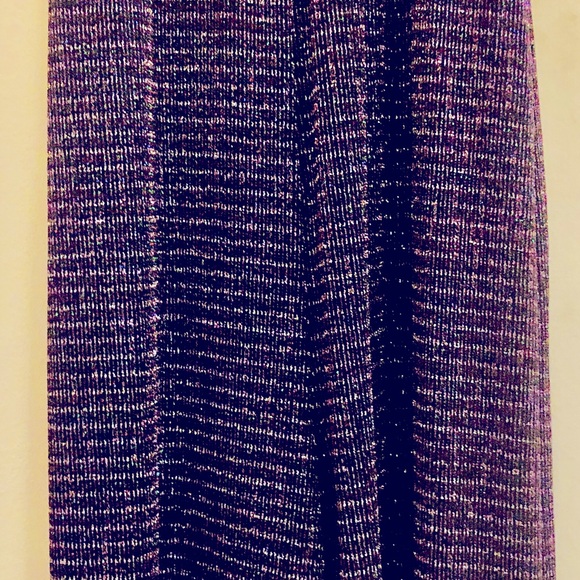 Multi color Pants jumpsuit w/ a bitt of sparkle adjustable spaghetti straps - Picture 3 of 8